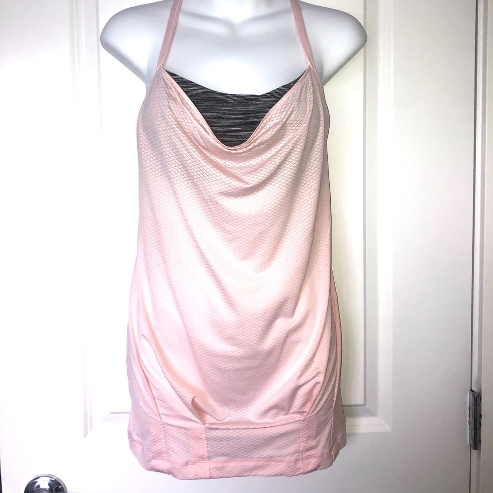 Lululemon sports bra top w/dri-weave material tank